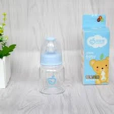 Baby Feeder Applebear Standard Caliber Glass Bottle 60ml | Multicolor Available