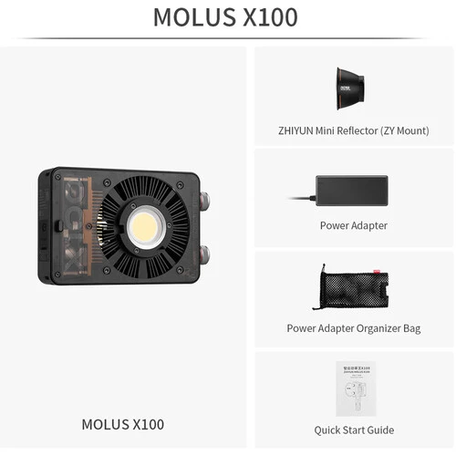 Zhiyun MOLUS X100 BiColor Pocket COB Monolight C040017AM1