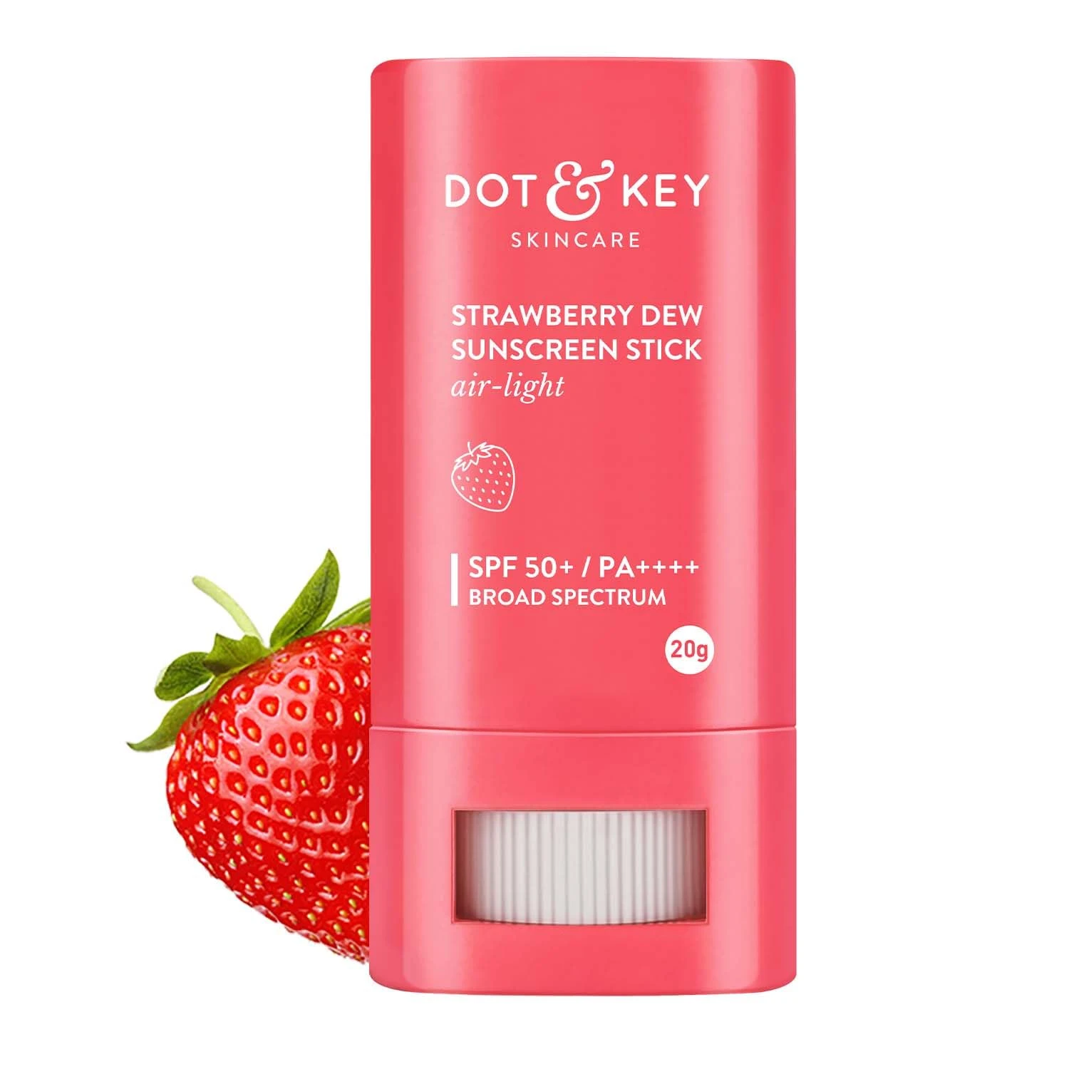 Dot & Key Strawberry Dew Sunscreen Stick Spf50 Pa+++ 20gm | India