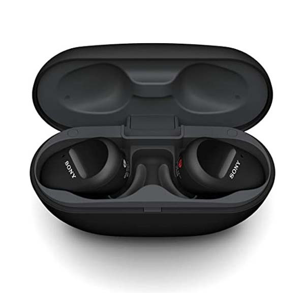 Sony WF-SP800N Wireless Noise Cancelling Headphones for Sports - Black