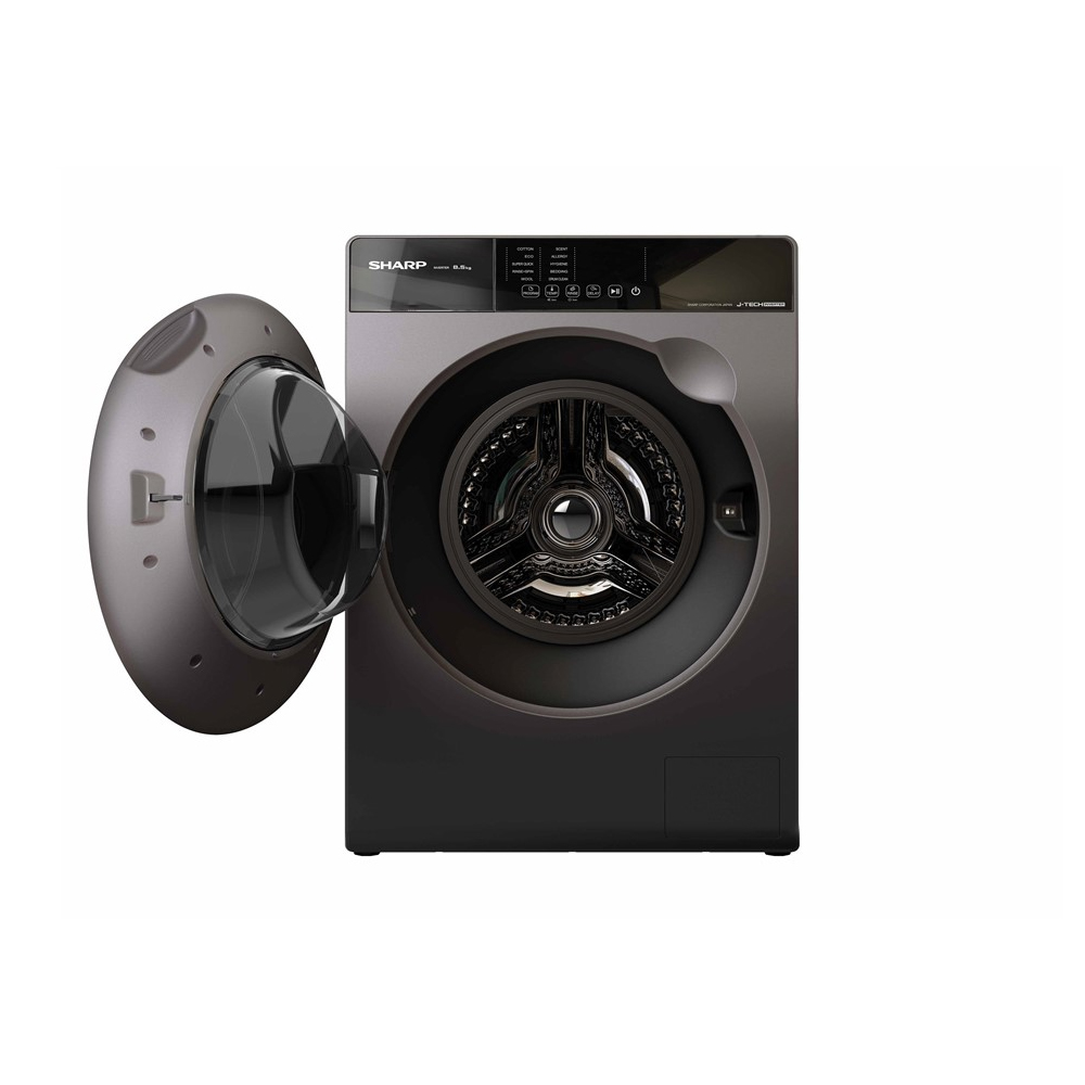 Sharp Full Auto Front Loading Inverter Washing Machine ES-FW85SG | 8.5 KG