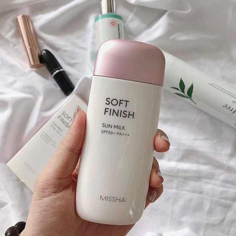Missha All Around Safe Block Soft Finish Sun Milk SPF50+ Or PA+++