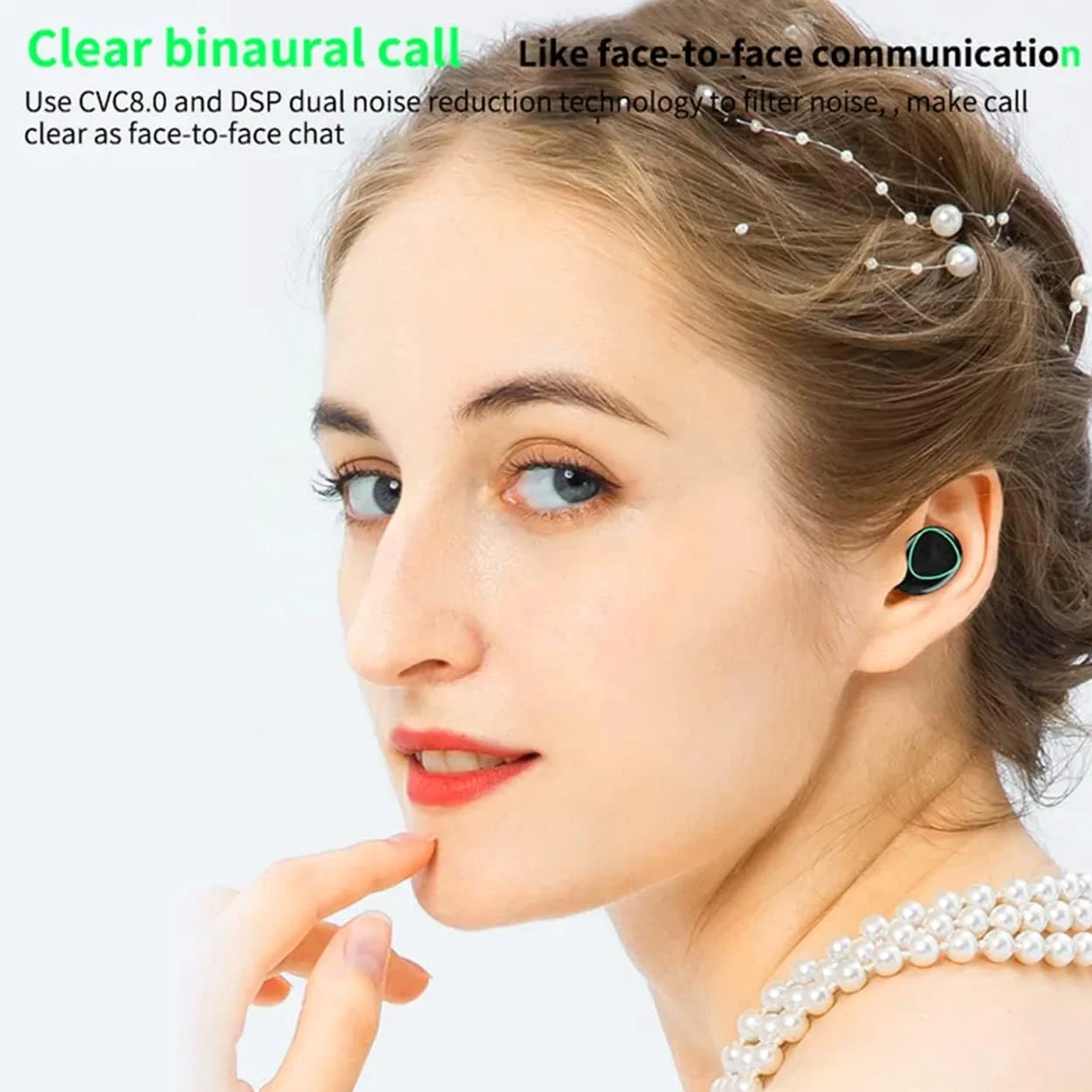 M10 Wireless Earbuds Bluetooth V5.1 TWS