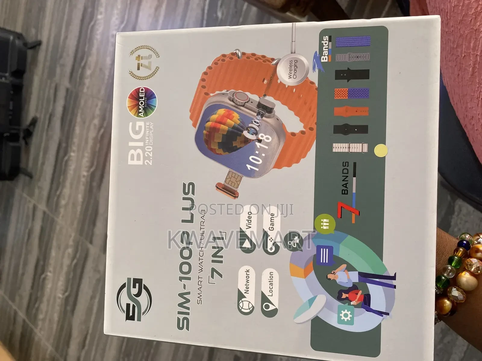 Sim 100 Plus Smartwatch