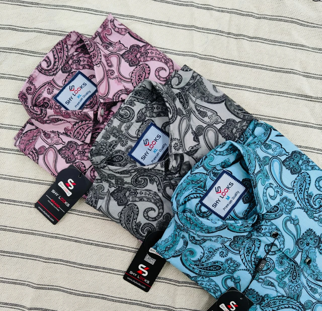 Pure Cotton full Sleeve Shirt 3 Pcs Combo for Men's