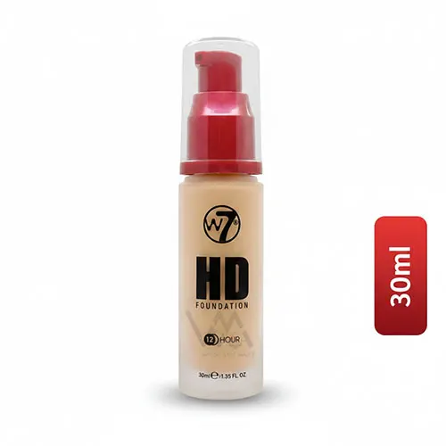 W7 12 Hour HD Foundation Creme Brulee 30ml