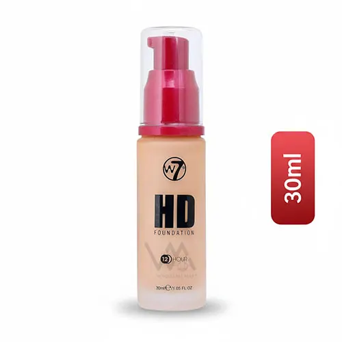W7 12 Hour HD Foundation Golden 30ml