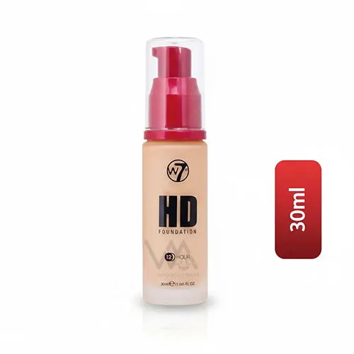 W7 12 Hour HD Foundation Honey 30ml