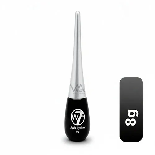 W7 black liquid eyeliner Pot 8g
