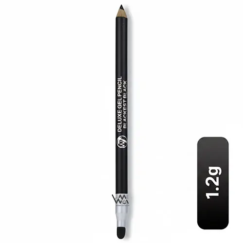 W7 Deluxe Gel Eye Liner Pencil With Smudger