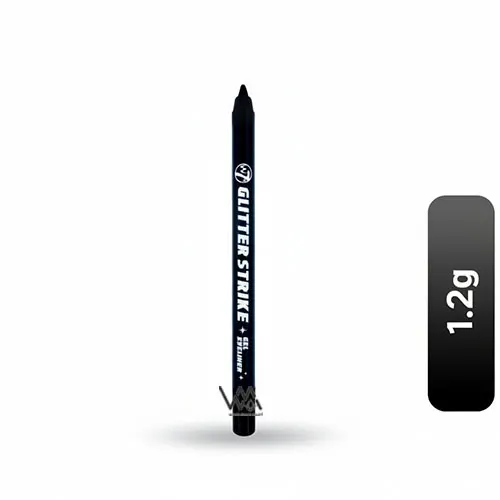 W7 Glitter Strike Gel Eyeliner Black