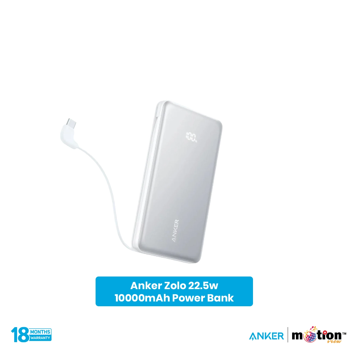 Anker Zolo 22.5W 10000mAh Power Bank