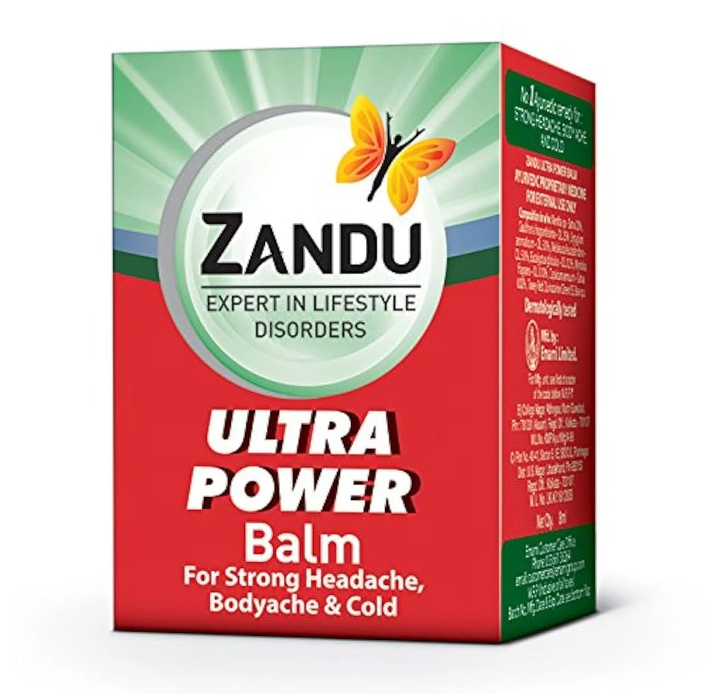 Zandu Balm Ultra Power Red 8ml | Indian