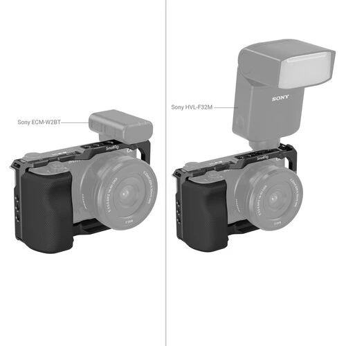 SmallRig Camera Cage with Right Side Handgrip for Sony ZVE10 MFR3538B