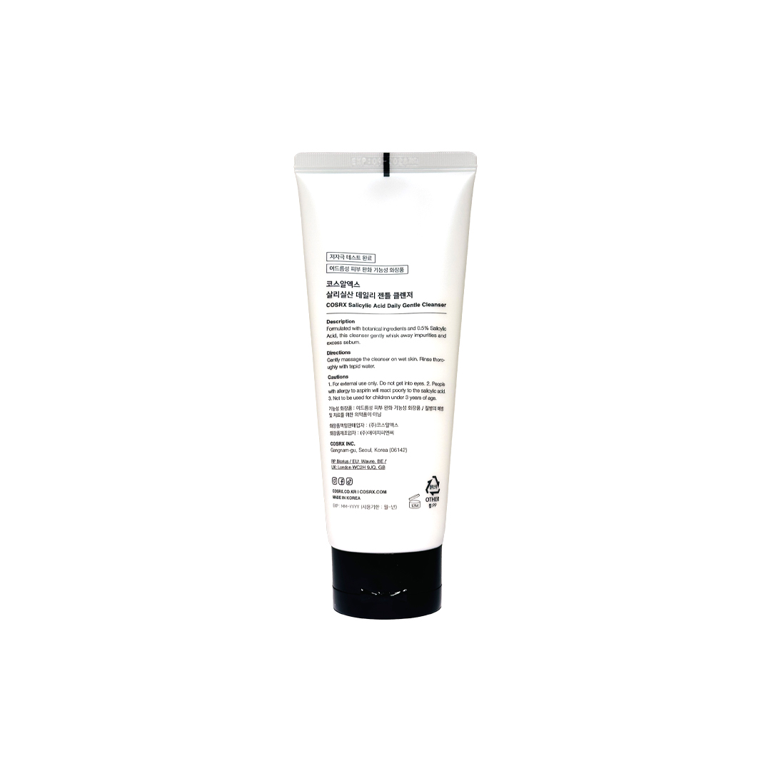 Cosrx Salicylic Acid Daily Gentle Cleanser