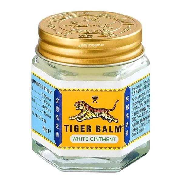 Tiger Balm White Pain Relief Ointment - 19g - Made in Thailand
