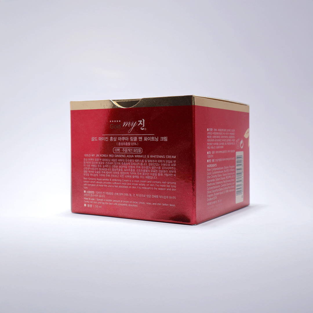 Korea Red Ginseng Aqua Wrinkle & Whitening Cream 50 ml
