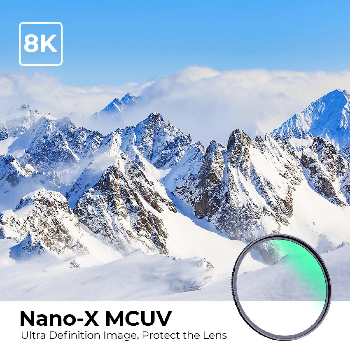 K&F 105mm Nano-X UV Filter KF01.1901