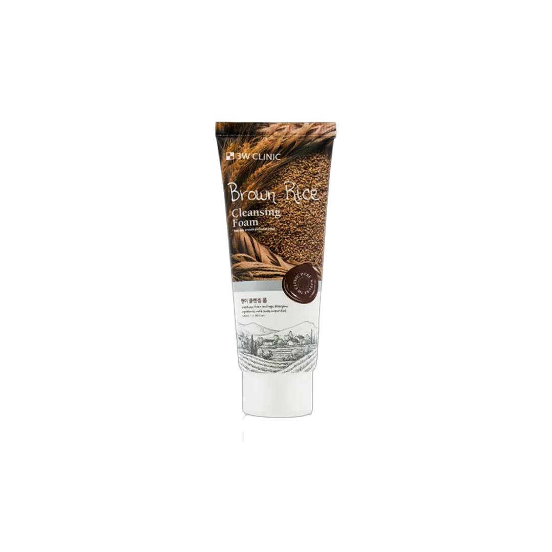 3w Clinic Brown Rice Cleansing Foam 100 ml