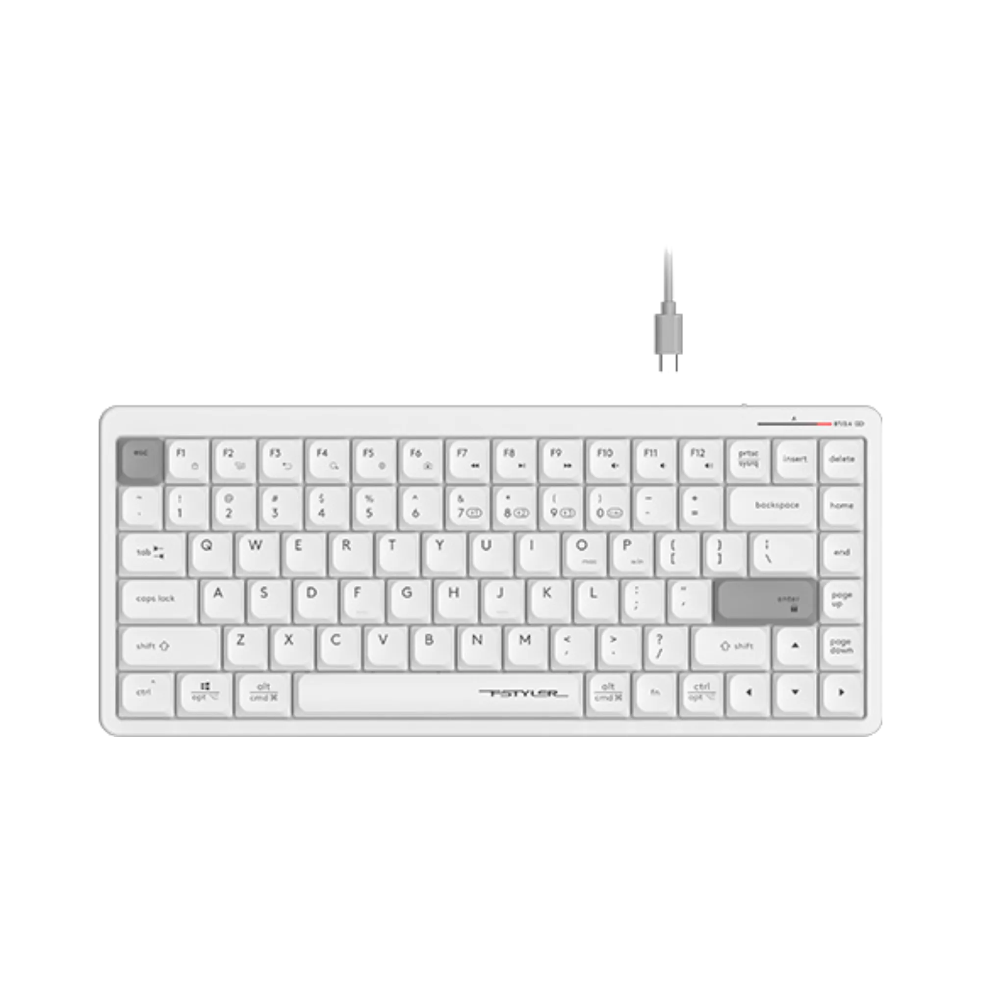A4tech Fstyler FBX53C Dual-Mode Wireless Keyboard