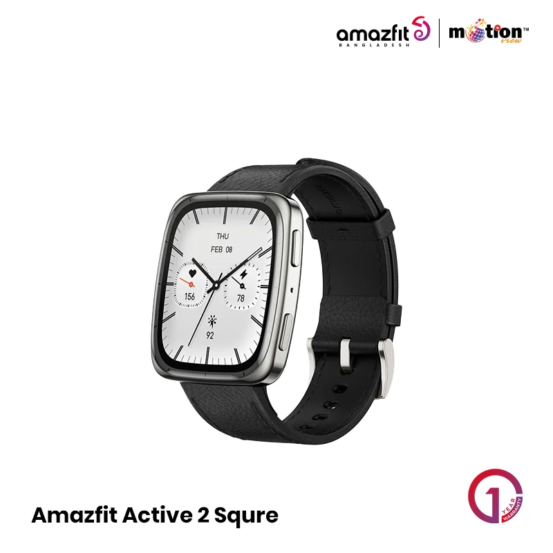 Amazfit Active 2 Square Smartwatch (premium Edition)