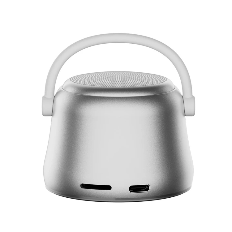 EWA A20 Mini Bluetooth Bass Radiator Metal Speaker – SILVER