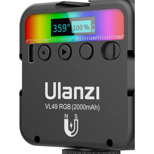 Ulanzi VL49 Rechargeable Mini RGB Light