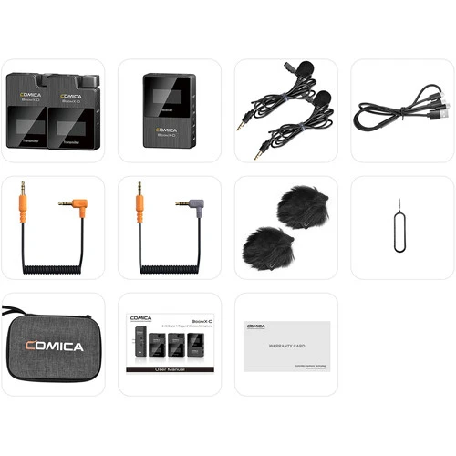 Comica Audio BoomXD D2 Wireless Microphone