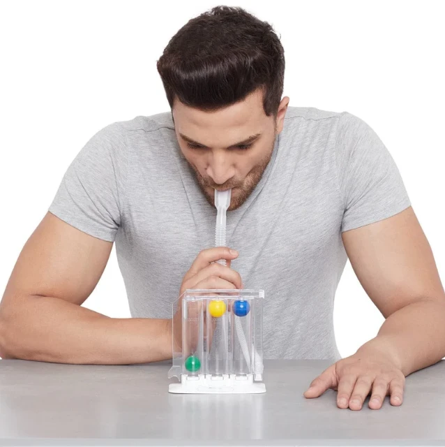 Respirometer Three Ball Breathing Exerciser