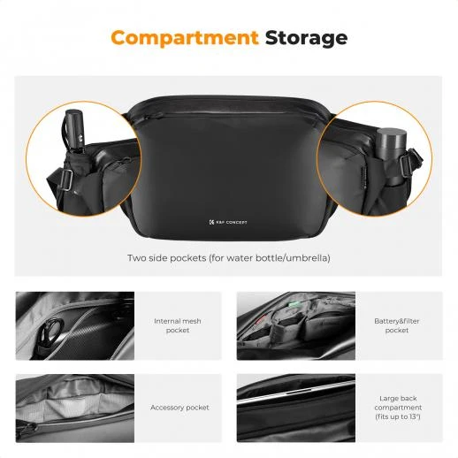 K&F Concept Alpha Camera Sling Bag 10L kf13.177