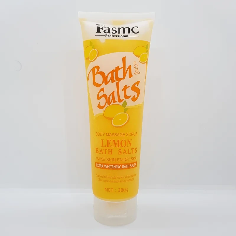 FASMC Bath Salts Body Massage Scrub - Lemon - 380gm