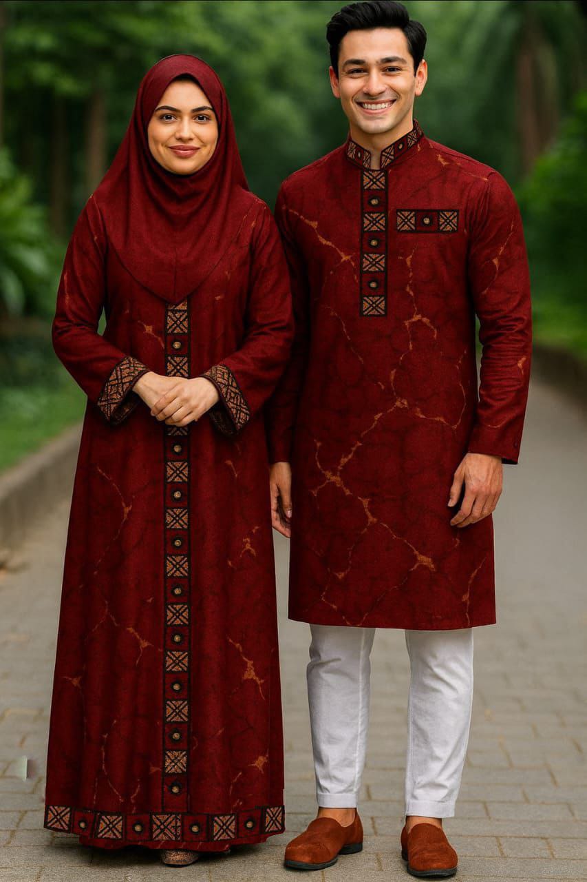 Eid Special Couple Panjabi Borka Combo