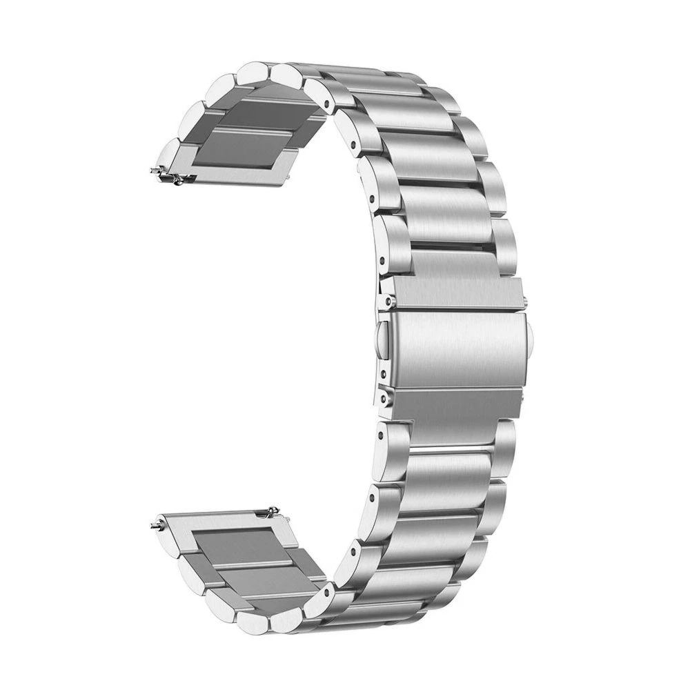 20mm Metal Strap For Smartwatch – Black Color