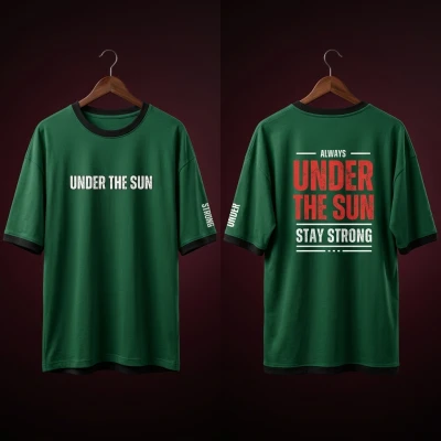 Premium Streetwear Drop Shoulder T-shirt for Men