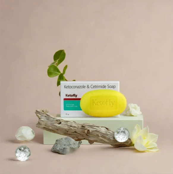 Leeford Ketofly Soap 75g Ketoconazole & Cetrimide Anti Fungal Medicated Soap
