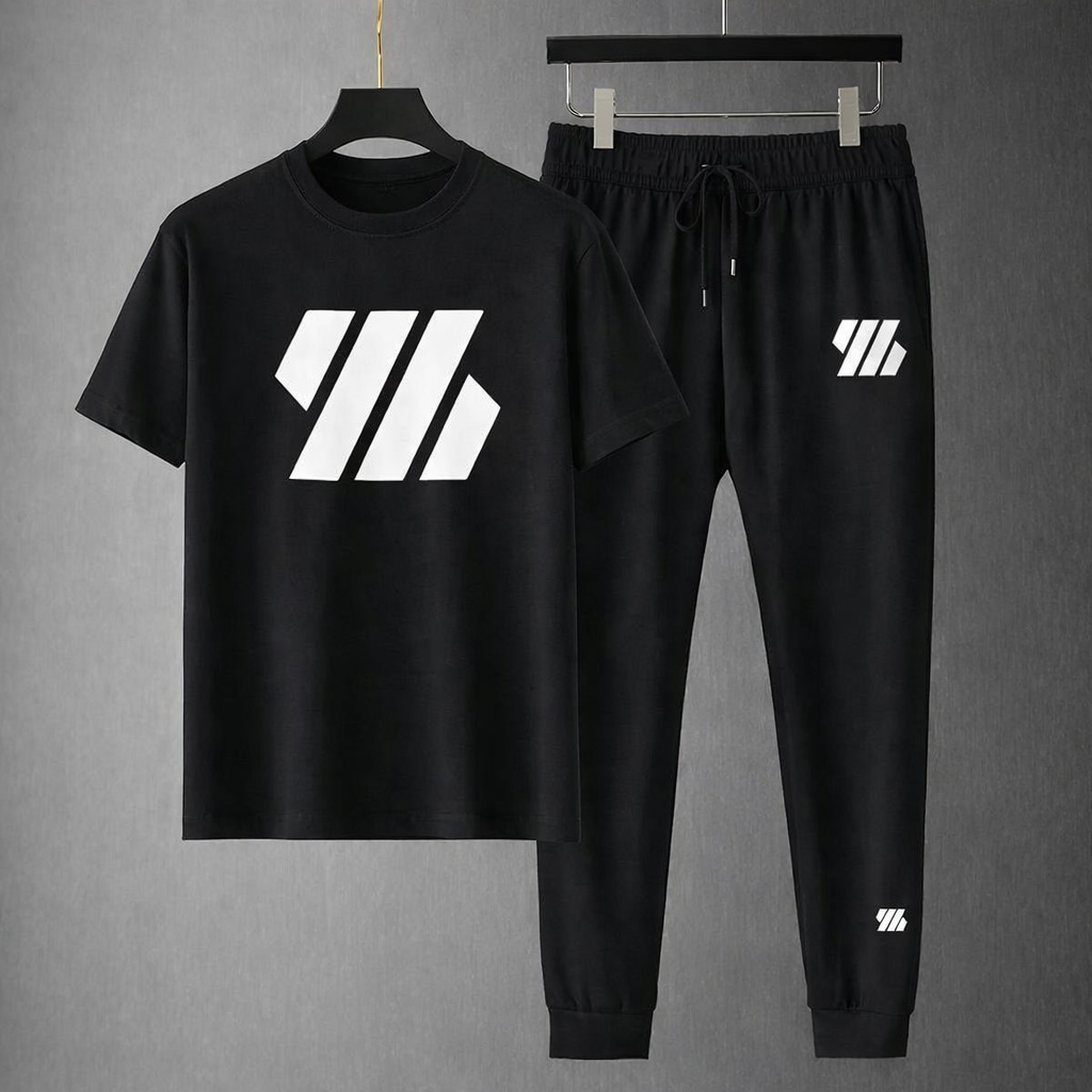 Trendy Mash T-Shirt Trouser Combo