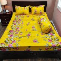 Twill cotton bed sheet