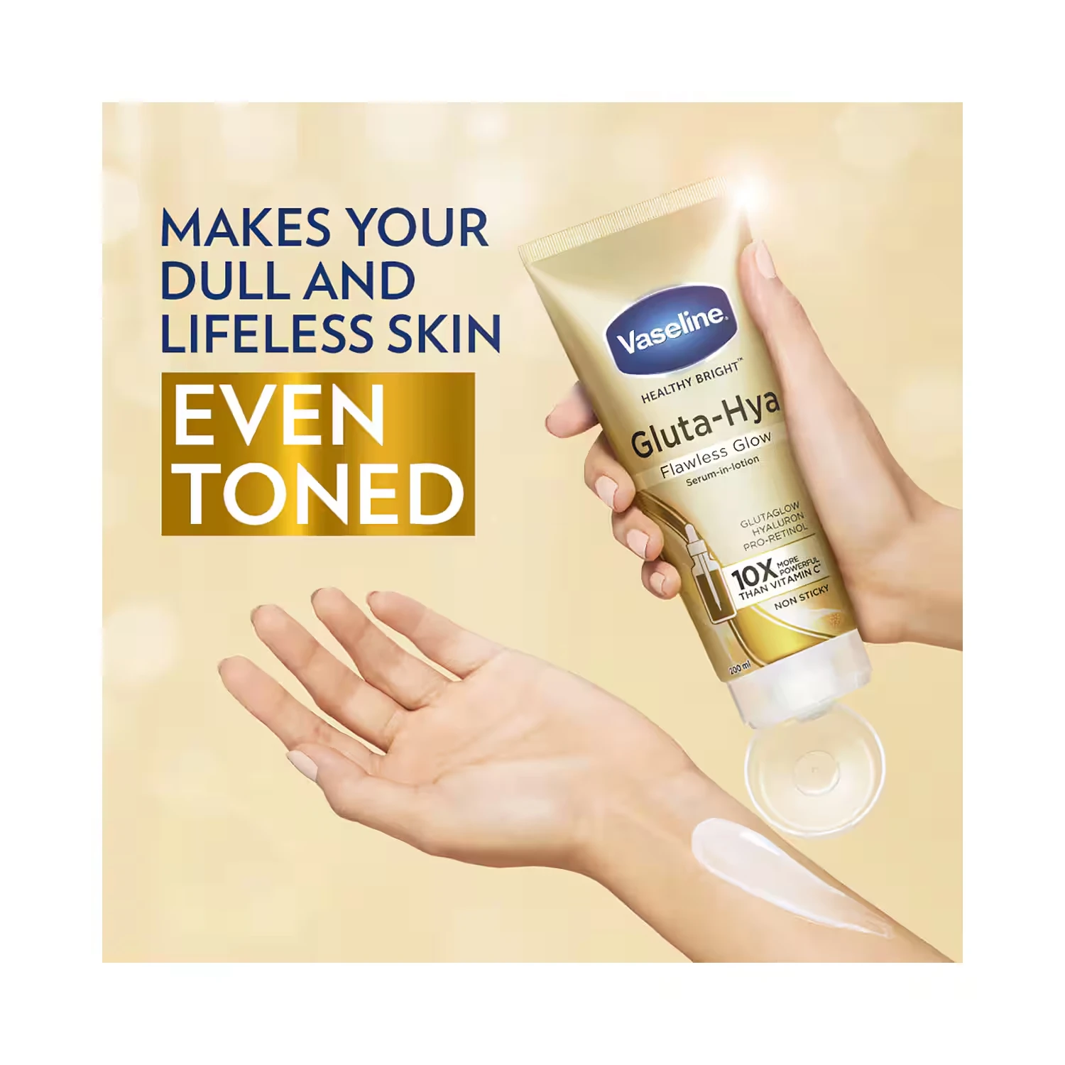 Vaseline Gluta Hya Flawless Glow Serum in Lotion 200ml | India