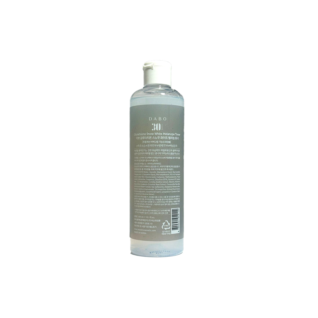 Dabo 30 Days Glutathione Snow White Melanope Toner 150 ml