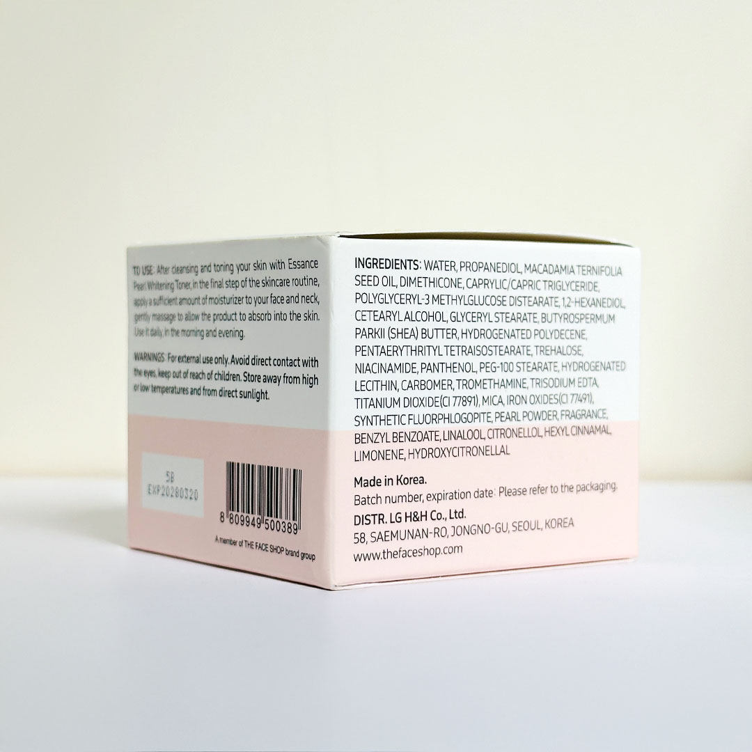 Essance Pearl Whitening Cream 50 ml