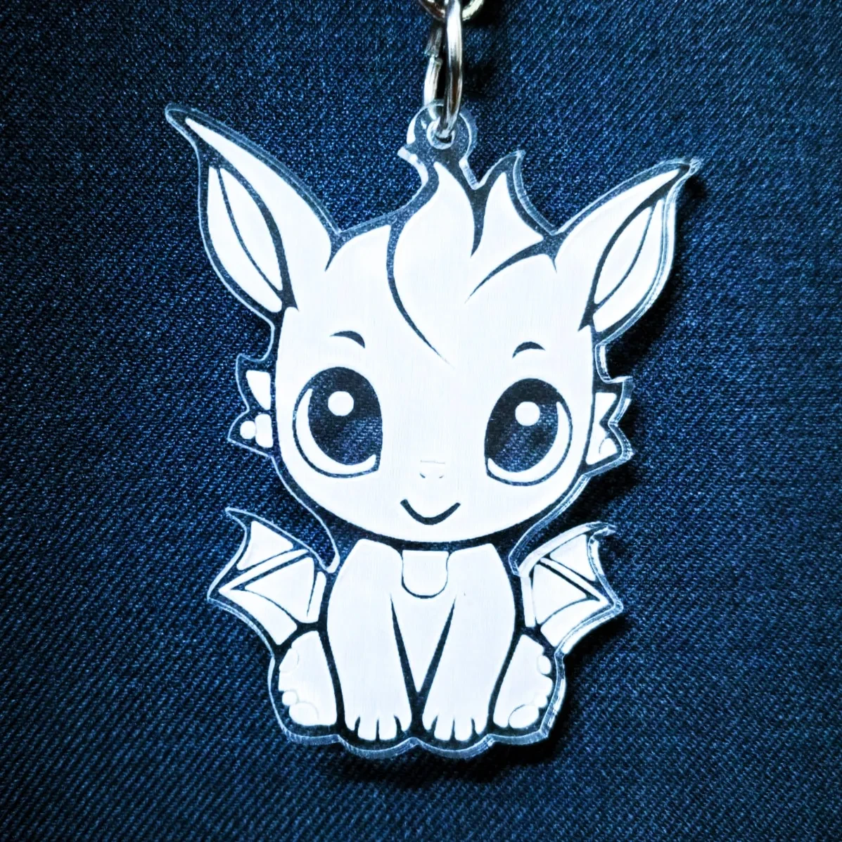 Acrylic Keyring – Mini Dragon