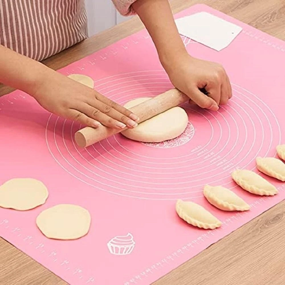 Silicone Mat with Measurements For Baking Mat, Dough Pad with Scales Sugar craft, Fondant
