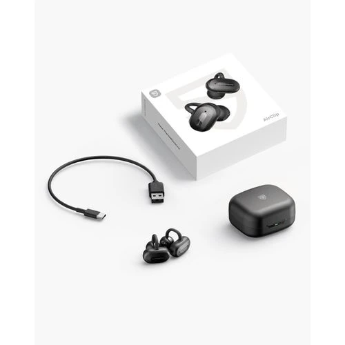 SoundPEATS Air Clip True Wireless Bluetooth Earbuds — Open Air Clip-On Design