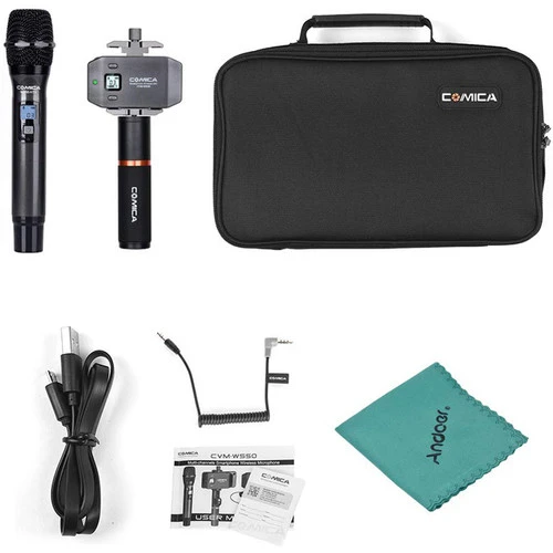 Comica Audio CVM WS50H Wireless Handheld Microphone
