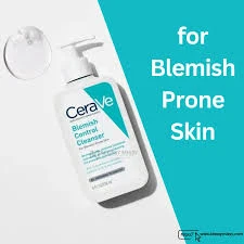 Cerave Blemish Control Cleanser 236ml for Blemish-Prone Skin (Made in UK)