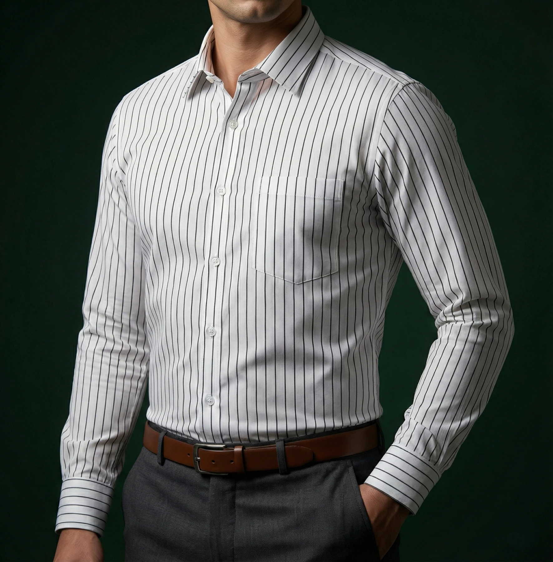 Premium Formal Stripe Shirt