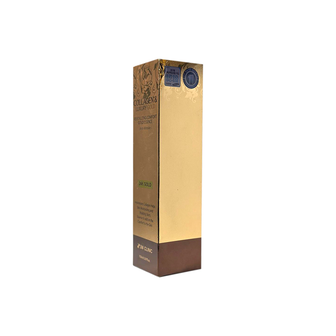 3w Clinic Collagen & Luxury Goad Revitalizing Comfort Gold Essence 150 ml