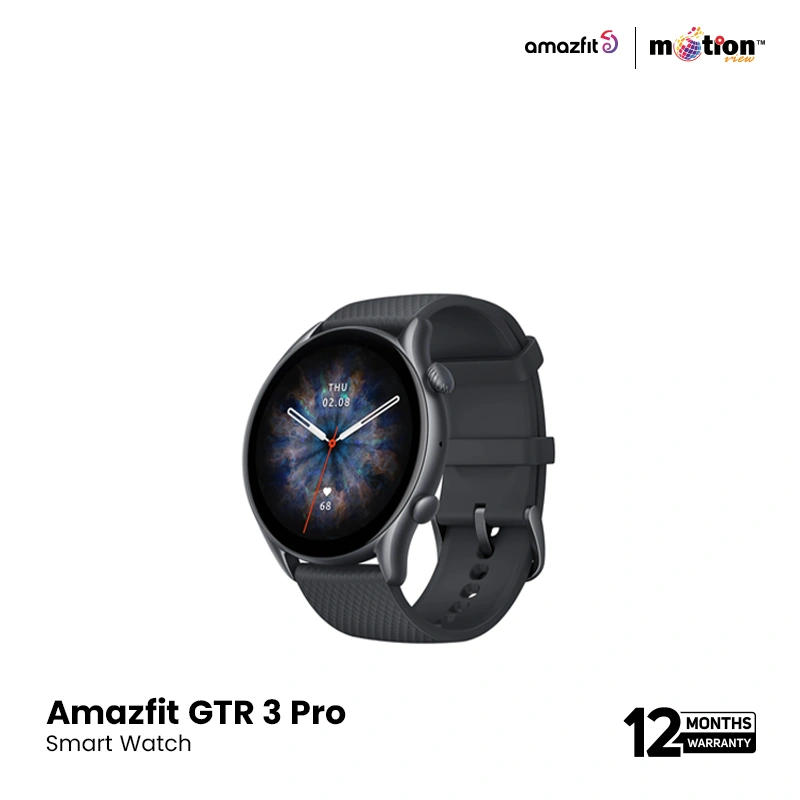 Amazfit GTR 3 Pro Smart Watch with Classic Navigation Crown