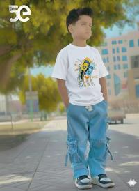 Boys Denim Pant and T-Shirt set