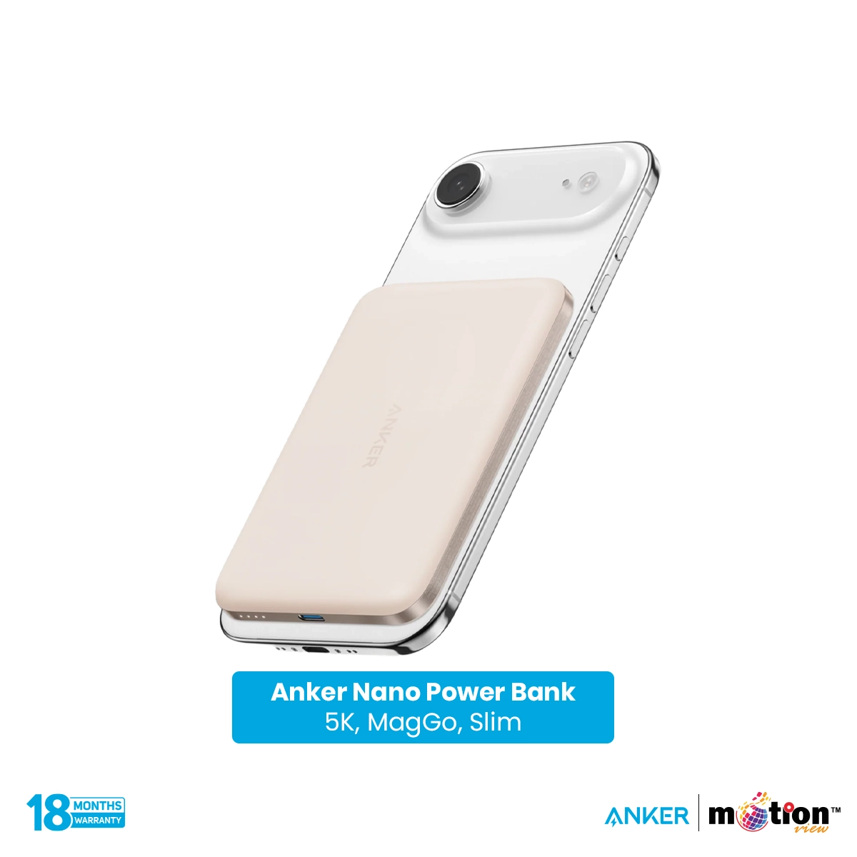 Anker Nano MagGo Slim 5000mAh Power Bank